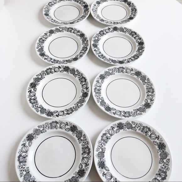 Vintage Manitou by Grindley Side Plates (set of 8) - Picture 3 of 7